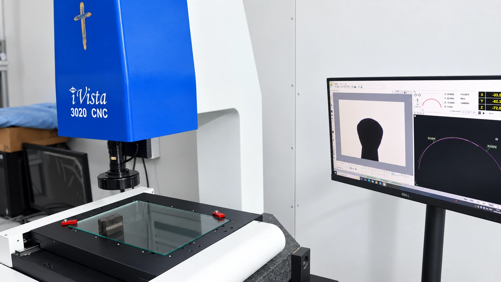 Tool profile measurement on the iVista system